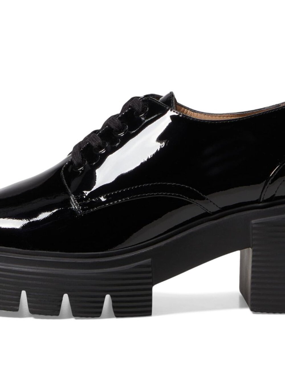 Stuart Weitzman Womens Soho Derby Black - Picture 5 of 12